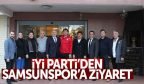 İYİ Parti’den Samsunspor’a Ziyaret