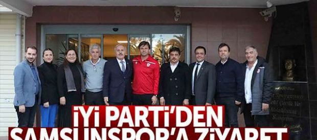 İYİ Parti’den Samsunspor’a Ziyaret
